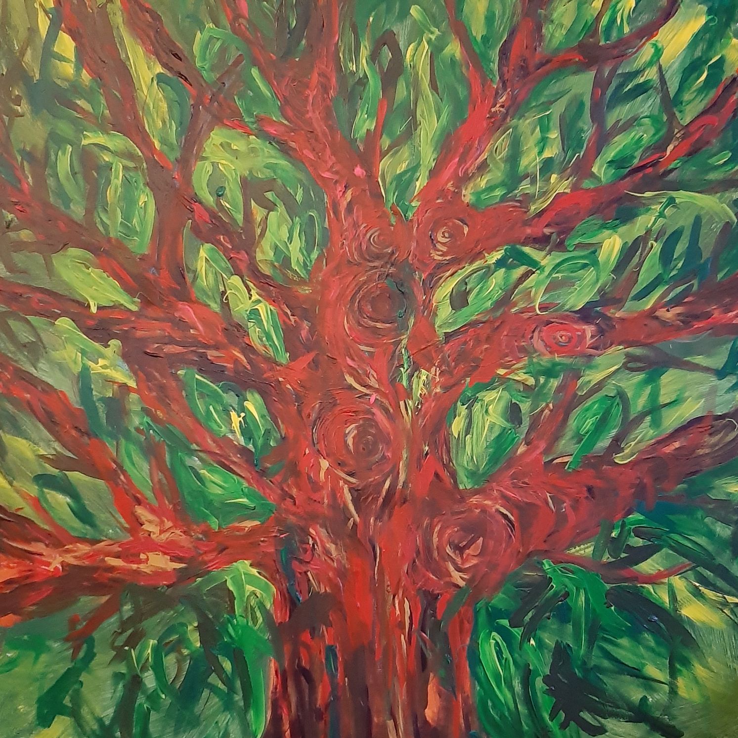 Rødt Træ